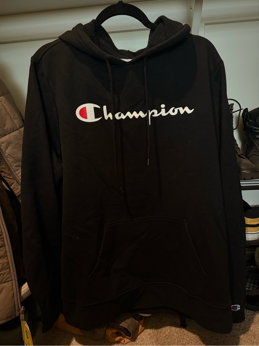 Champion black hoodie